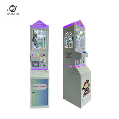 Mini Size Claw Crane Machine Multi Color Mini Claw Machine With Dollar Bill Acceptor