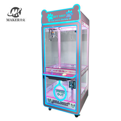 Wholesale Custom Coin Operated Toy Vending Arcade Claw Crane Machine Cheap Bill Operation Doll Claw Machine