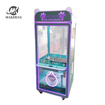 Wholesale Custom Coin Operated Toy Vending Arcade Claw Crane Machine Cheap Bill Operation Doll Claw Machine