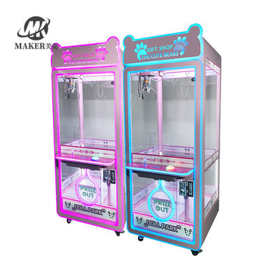 Wholesale Custom Coin Operated Toy Vending Arcade Claw Crane Machine Cheap Bill Operation Doll Claw Machine