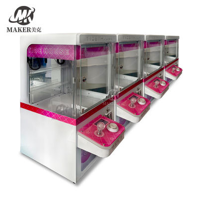 Maker Factory Wholesale Custom tide house mini claw machine coin operated small doll claw machine with coin acceptor