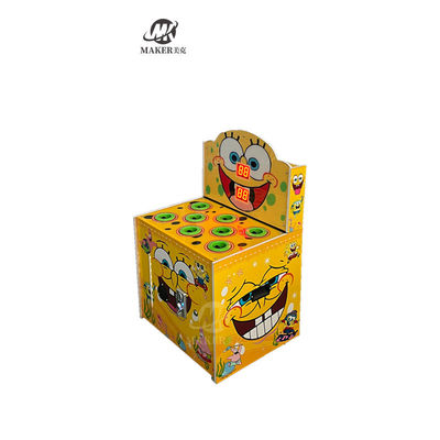 200W 1 Person Coin Operated Game Machine Whack A Mole Arcade Machine