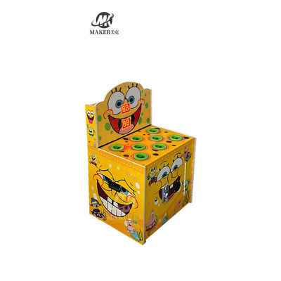 200W 1 Person Coin Operated Game Machine Whack A Mole Arcade Machine