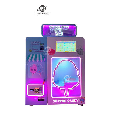 ดีไซน์ใหม่ การค้า ผลกําไรสูง Outdoor อัจฉริยะ Marshmallow อัตโนมัติเต็ม เครื่องทําน้ําตาลขนม